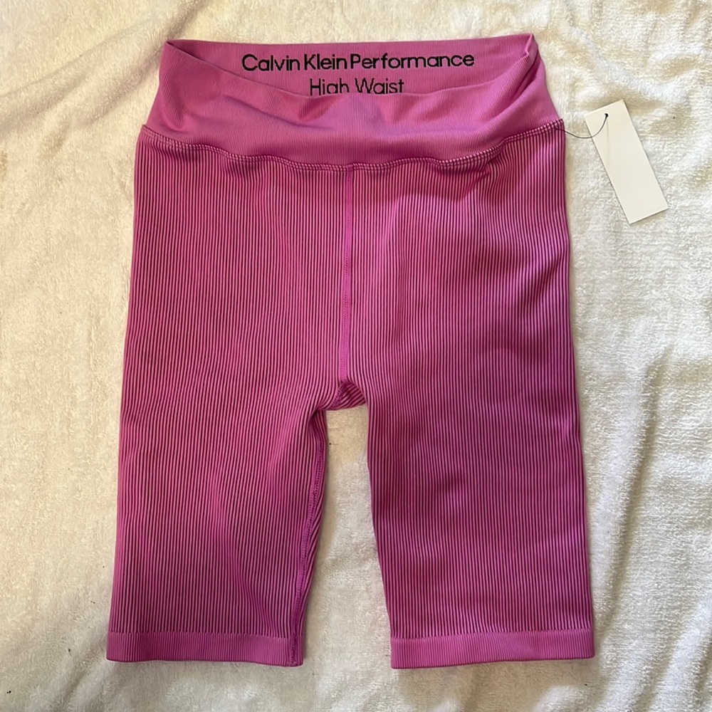 pair of large Calvin Klein high Waist shorts Calvin Klein performance